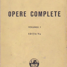 AL. ODOBESCU - OPERE COMPLETE VOLUMUL I EDITIA V ( 1943 )