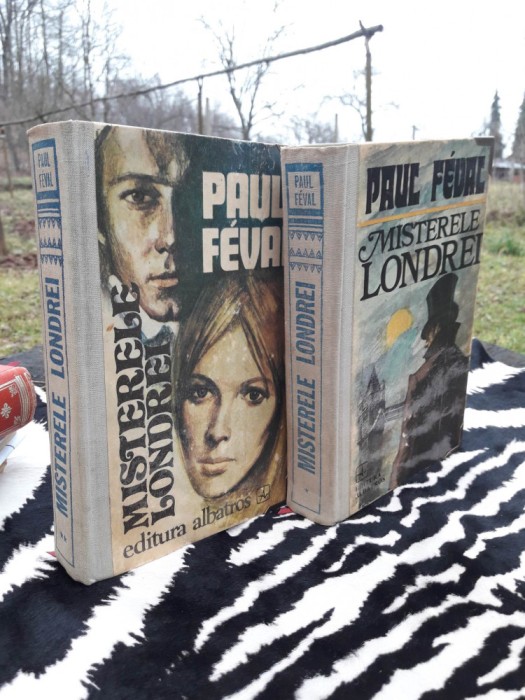 Misterele Londrei-Paul Feval-editie cartonata-APARUT 1977-2 VOLUME