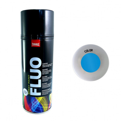 Vopsea spray acrilic fluorescent Blue Blu 400ml foto