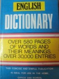 ENGLISH DICTIONARY , OVER 580 PAGES OF WORDS AND THEIR MEANINGS