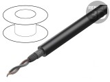 Cablu Microfon 2x0,35mm2 Negru OFC