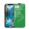 Folie de protectie, flippy, pentru iphone 15 pro, tempered glass mirror 8d, efect oglinda, hd, verde