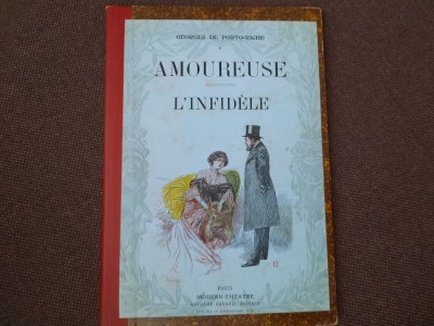 AMOUREUSE L,INFIDELE GEORGES DE PORTO RICHE EDITIE ILUSTRATA foto