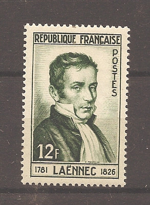 Franta 1952 - Dr. Laennec, MNH foto