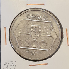 Portugalia 200 escudos 1991 Navegacao para Occidente