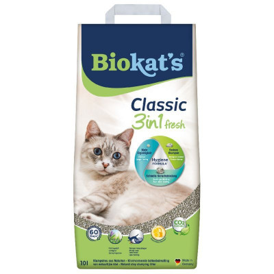 Biokat&amp;rsquo;s Classic 3 in 1 nisip proaspăt 10 l foto