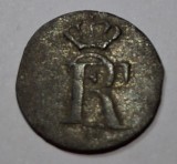 Prusia (1) - Solidus, Frederick II, bronz argintat, 1783