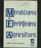 MECANIZAREA ȘI ELECTRIFICAREA AGRICULTURII, CONSILIUL SUPERIOR AL AGRICULT. 1965