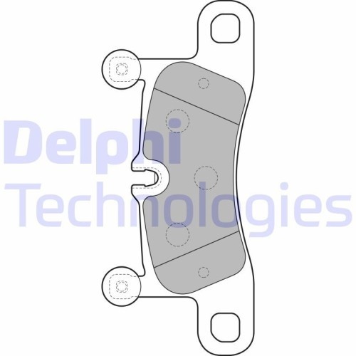 Delphi set placute frana, frana disc