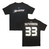 Anaheim Ducks tricou de bărbați #33 Jakob Silfverberg black - M