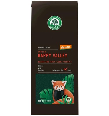 Ceai Negru Happy Valley Bio India 100gr Lebensbaum foto