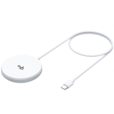 Incarcator Retea Wireless Forever MAWC-300, 15W, 1.67A, Argintiu foto