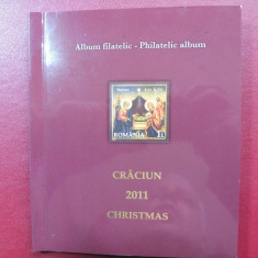 ROMANIA 2011 - Album filatelic Craciun 2011, LP 1921b