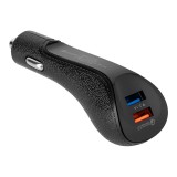 Incarcator auto Rebel, 15 W, 2 x USB, 1500/2400 mA