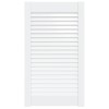 Usa de dulap design lambriu, alb, 69x39,4 cm, lemn masiv pin