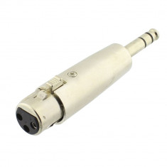 Adaptor jack tata 6,3mm - 3 pin XLR mama - 126664 foto