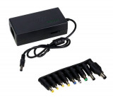 Cumpara ieftin Incarcator Alimentator Universal Laptop, 8 conectori inclusi, 100W - 120W max, Iso