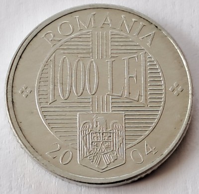 Romania, 1000 Lei 2004 foto