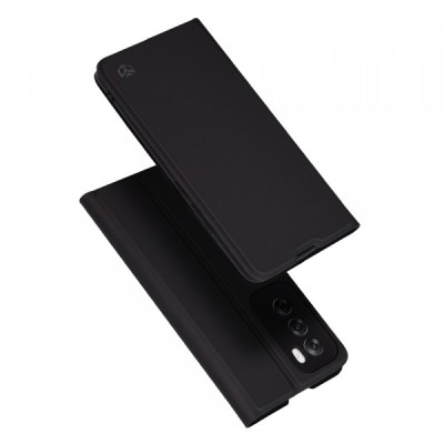 Husa pentru Oppo Reno12, Techsuit, Magskin Book, Neagra foto