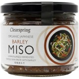 Miso Orz Brun Nepasteurizat Bio Paradisul Verde 300gr, Clearspring
