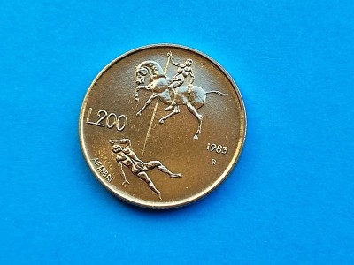 200 Lire1983 San Marino-UNC-RAR foto