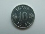 10 AURAR 1974 ISLANDA-aluminiu