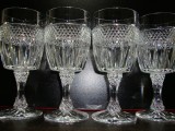 SET / SERVICIU 4 PAHARE CRISTAL