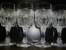 SET / SERVICIU 4 PAHARE CRISTAL