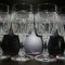 SET / SERVICIU 4 PAHARE CRISTAL