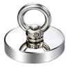 Magnet neodim oală D 75 mm c&acirc;rlig inelar - fishing / pescuit - subtire