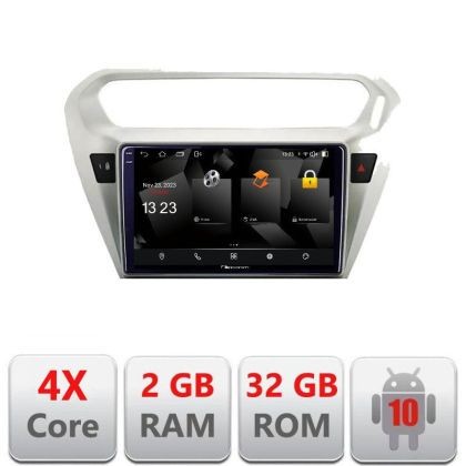 Navigatie Peugeot 301 Citroen C-Elisee 5230-301 Android Ecran 720P Quad Core 2+32 carplay android auto v1 CarStore Technology