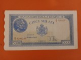 Bancnota 5000 lei 15 Decembrie 1944 filigran orizontal - aUNC -&gt; UNC