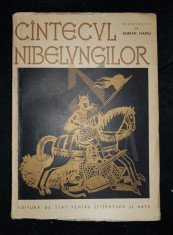 CANTECUL NIBELUNGILOR (Repovestit de ADRIAN MANIU) - Ilustratii de A. DEMIAN, 1958, Bucuresti foto