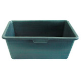 Cuva mortar dreptunghiulara Polonia, 45 l, 630 x 465 x 225 mm, Verde