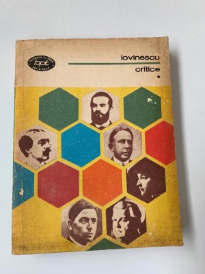 E. Lovinescu - Critice foto