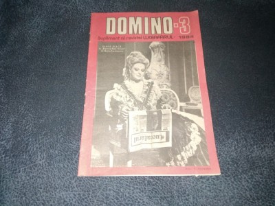REVISTA DOMINO NR 3 1984 foto