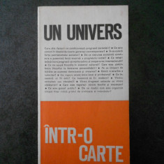 Un univers intr-o carte volumul 1 (1970)