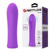 Vibrator Clasic Alfreda, Mov, 10 cm, Pretty Love