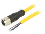 Cablu de Conectare M12 10m 250VAC 4A PVC