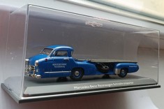 Macheta Mercedes Race Car Transporter - Schuco 1/43