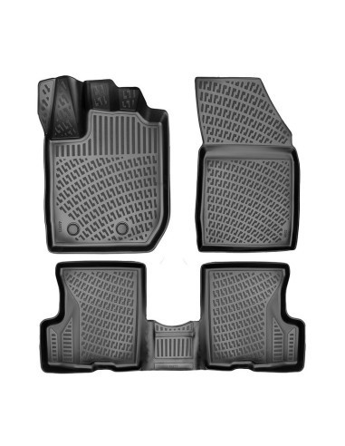 Set covorase auto din cauciuc tip tavita pentru Dacia Duster 4X4 2022-