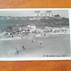 Carte Postala Plaja Carmen Sylva (Eforie sud), perioada interbelica, necirculata