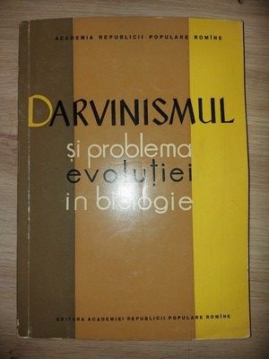 Darvinismul si problema evolutiei in biologie foto