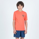 Tricou anti-UV 100 Graph Portocaliu Copii