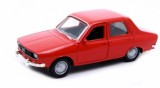 Macheta metal Dacia 1300 rosie scara 1:34 deschide usile fata