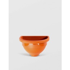 Ghiveci de perete, STERK, 18X26 cm, Plastic Maro
