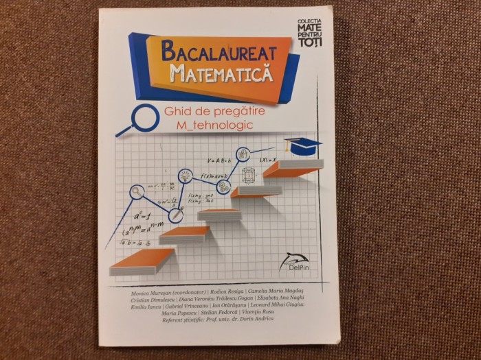 BACALAUREAT MATEMATICA TEHNOLOGIC GHID DE PREGATIRE DELFIN