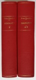 REVOLUTIA - roman de DINU NICODIN , gravuri in lemn de EUGEN STEC , VOLUMELE I - II , 1938