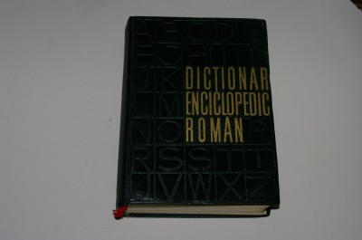 Dictionar enciclopedic roman - Vol 4 Q-Z - 1966 foto