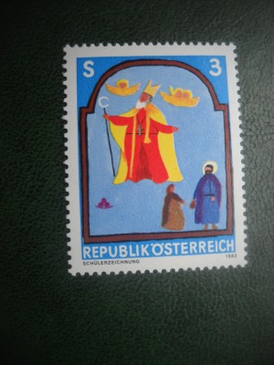HOPCT TIMBRE MNH 758 SF NICOLAE 1983 -1 VAL AUSTRIA foto